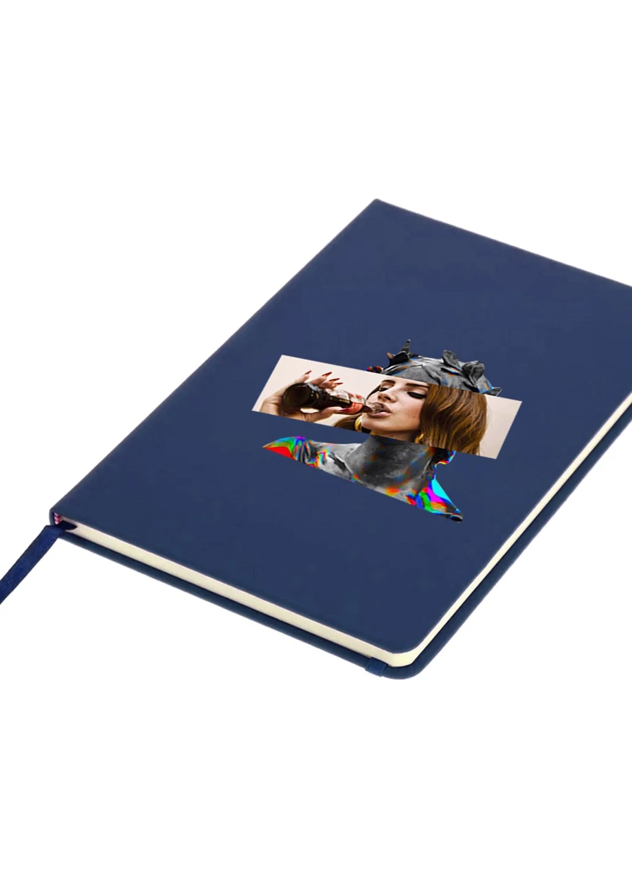Блокнот А5 Лана Дель Рей Ренессанс (Lana Del Rey Renaissance) Темно-синий (92228-1204-NB) MobiPrint (257326152)