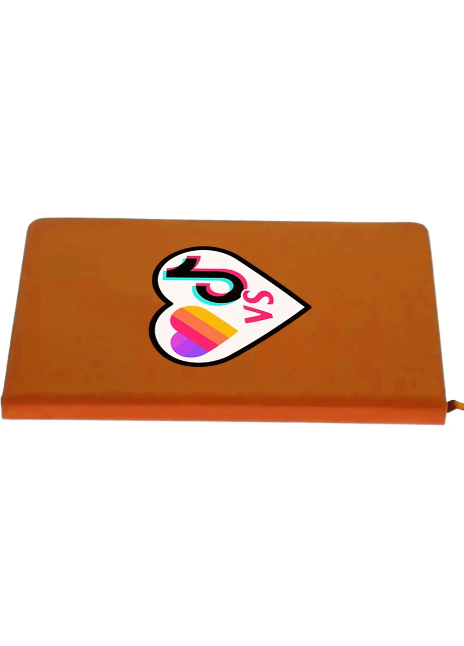 Блокнот А5 Лайк и ТикТок Оранжевый (92228-1560-OG) MobiPrint (257327528)