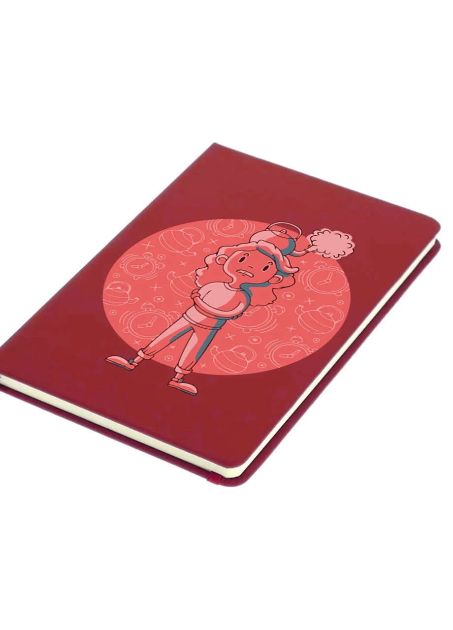 Блокнот А5 Стрес Червоний (92228-2027-RD) MobiPrint (257327174)