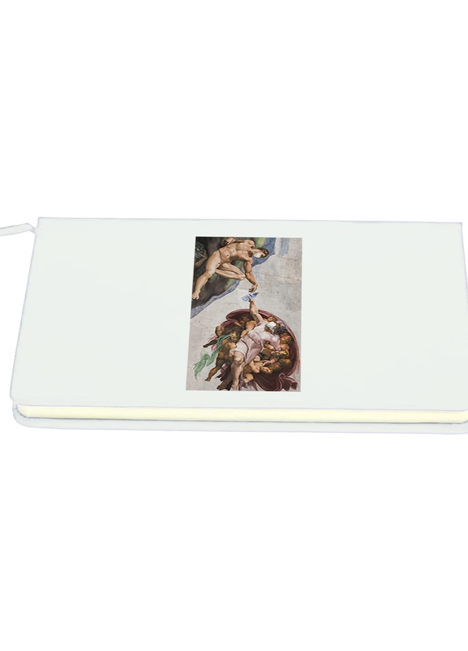 Блокнот А5 Божественное прикосновение Белый (92228-1414-WT) MobiPrint (257325681)