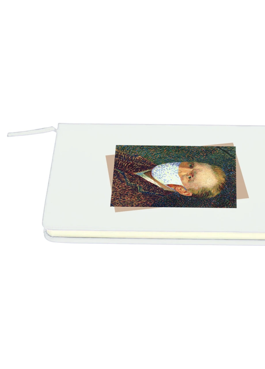 Блокнот А5 ван Гог Білий (92228-1415-WT) MobiPrint (257325889)