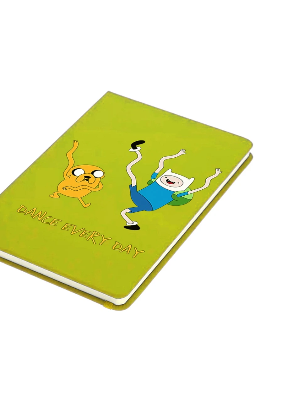 Блокнот А5 Фін і Джейк пес (Finn & Jake the dog) Салатовий (92228-1580-LM) MobiPrint (257324840)