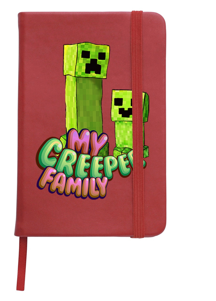 Блокнот А5 Майнкрафт (Minecraft) Красный (92228-1176-RD) MobiPrint (257322160)
