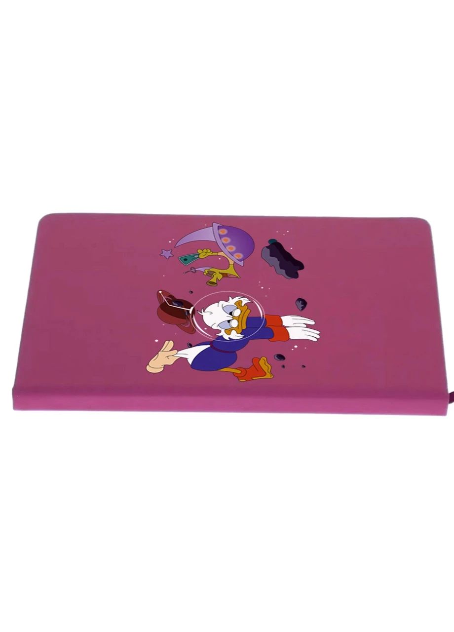 Блокнот А5 Скрудж МакДак Малиновый (92228-2025-FU) MobiPrint (257324317)