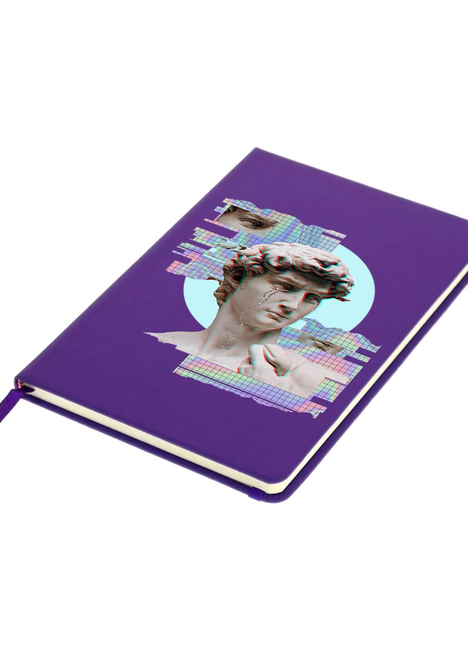 Блокнот А5 Давіл (David Renaissance) Фіолетовий (92228-1584-PU) MobiPrint (257327095)