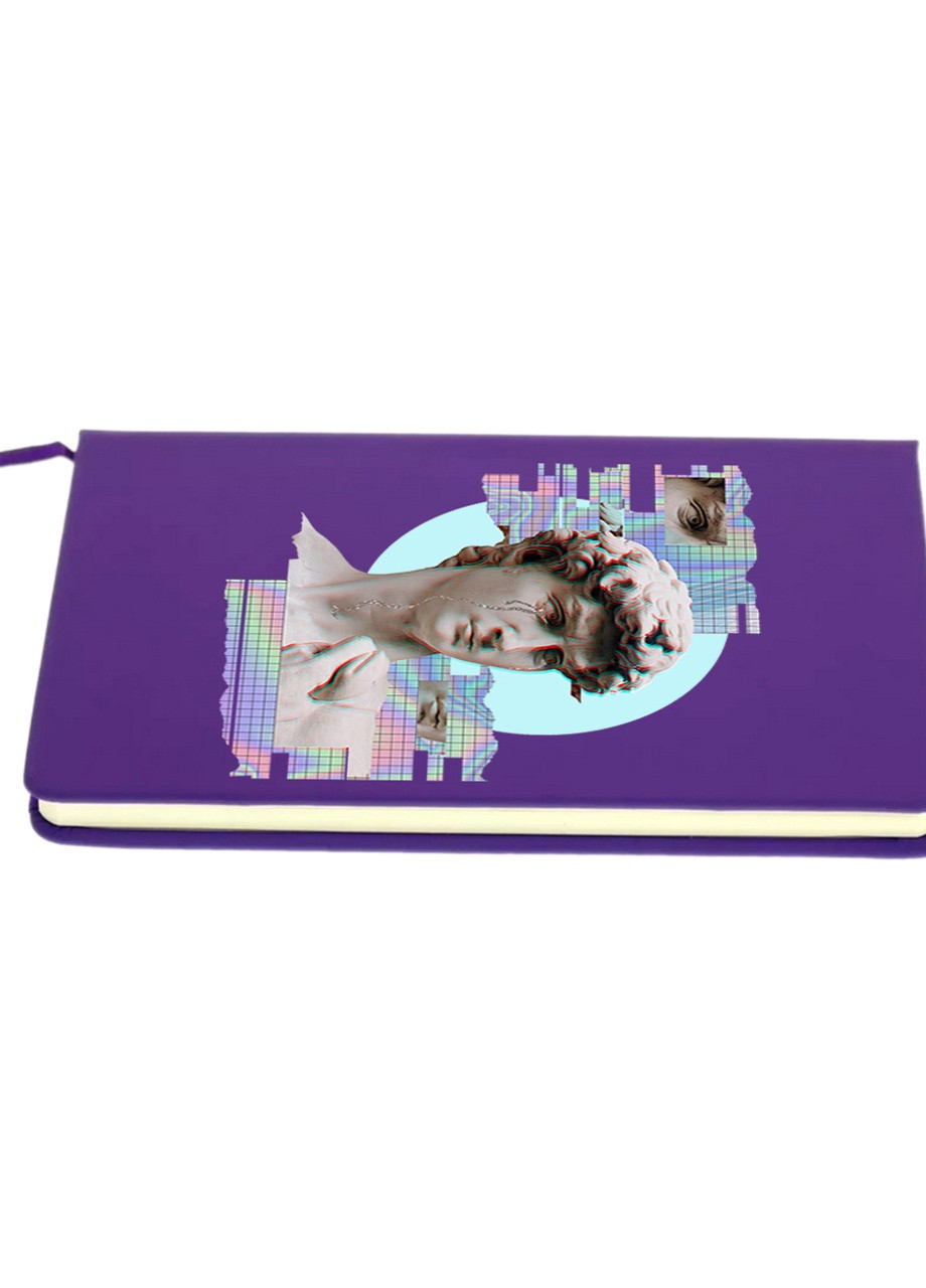 Блокнот А5 Давил (David Renaissance) Фиолетовый (92228-1584-PU) MobiPrint (257327095)