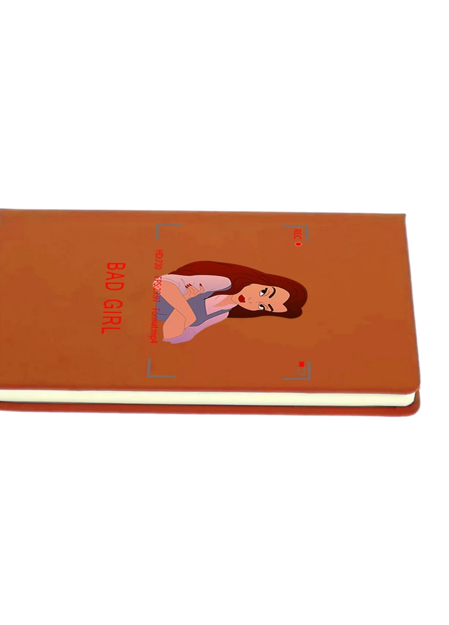 Блокнот А5 Принцеса Белль Помаранчевий (92228-1434-OG) MobiPrint (257325812)