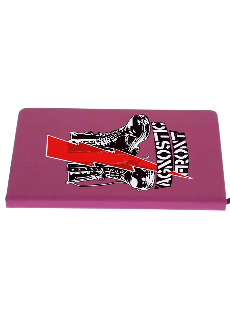 Блокнот А5 Панк Малиновий (92228-2020-FU) MobiPrint (257323736)