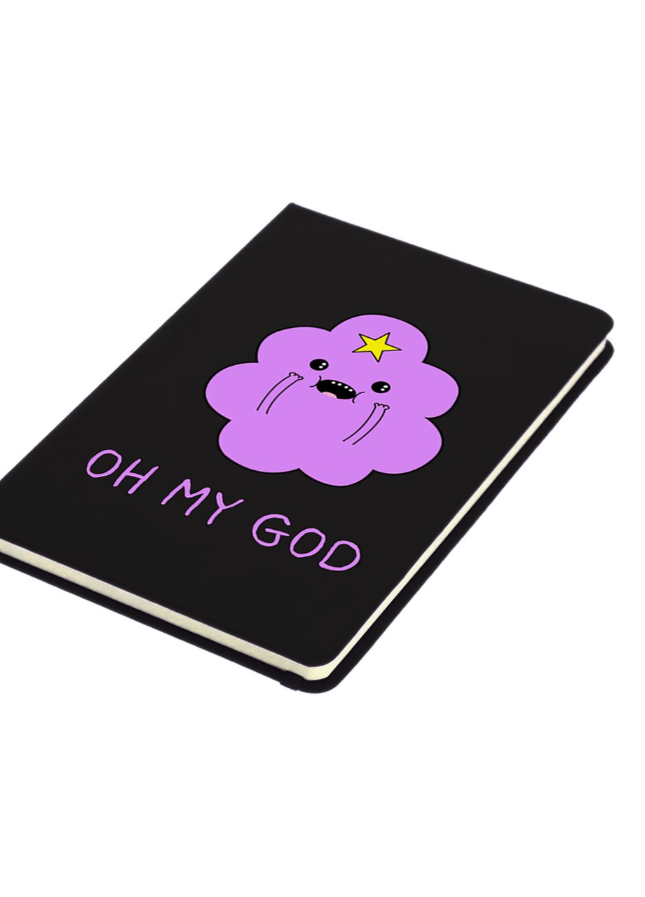 Блокнот А5 Принцеса пухирця (Lumpy Space Princess) Чорний (92228-1575-BK) MobiPrint (257323956)