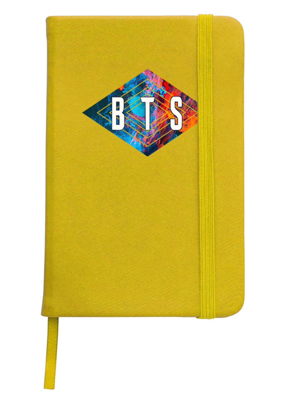 Блокнот А5 БТС (BTS) Желтый (92228-1062-SY) MobiPrint (257322312)