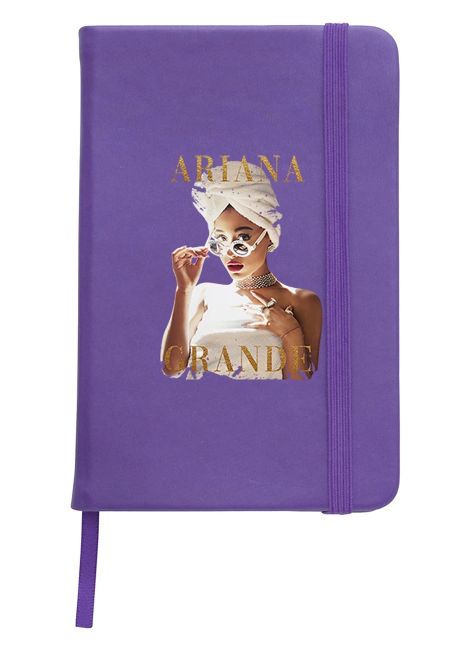 Блокнот А5 Ариана Гранде (Ariana Grande) Фиолетовый (92228-1623-PU) MobiPrint (257326513)
