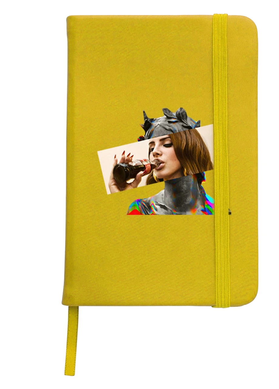 Блокнот А5 Лана Дель Рей Ренесанс (Lana Del Rey Renaissance) Жовтий (92228-1204-SY) MobiPrint (257328439)
