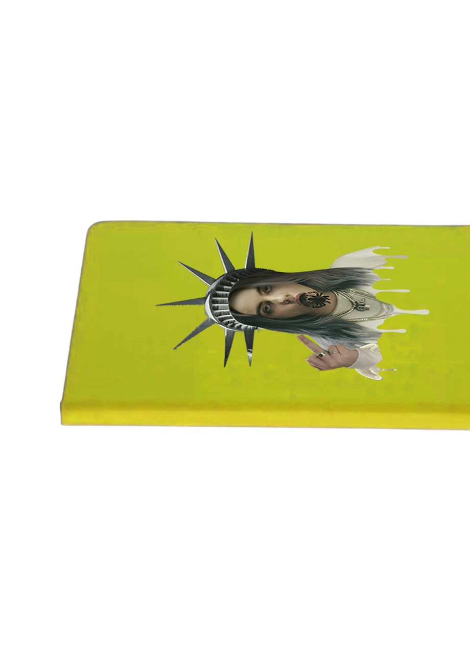 Блокнот А5 Біллі Айліш (Billie Eilish) Салатовий (92228-1583-LM) MobiPrint (257325159)