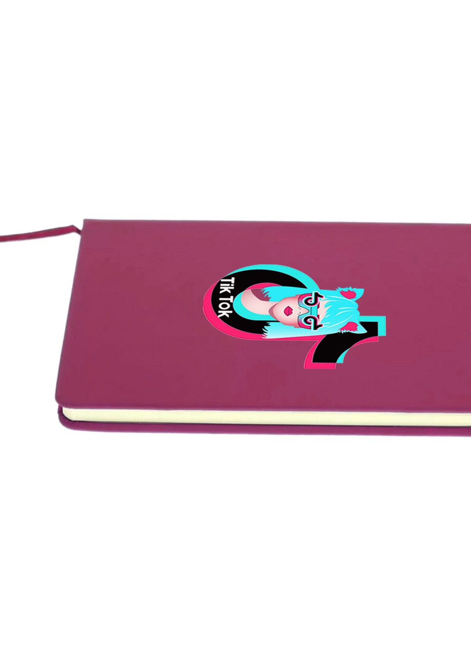 Блокнот А5 Тік Тік (Tik Tok Girl cat) Малиновий (92228-1648-FU) MobiPrint (257323162)