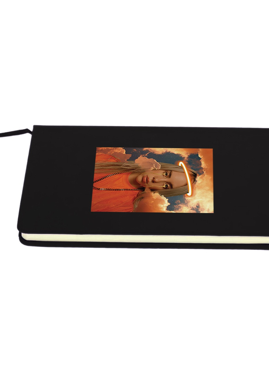 Блокнот А5 Біллі Айліш (Billie Eilish) Чорний (92228-1600-BK) MobiPrint (257323115)