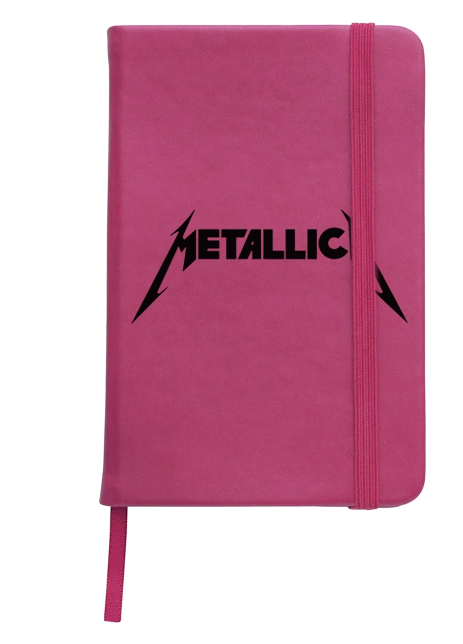 Блокнот А5 Металика (Metallica) Малиновый (92228-1965-FU) MobiPrint (257325164)