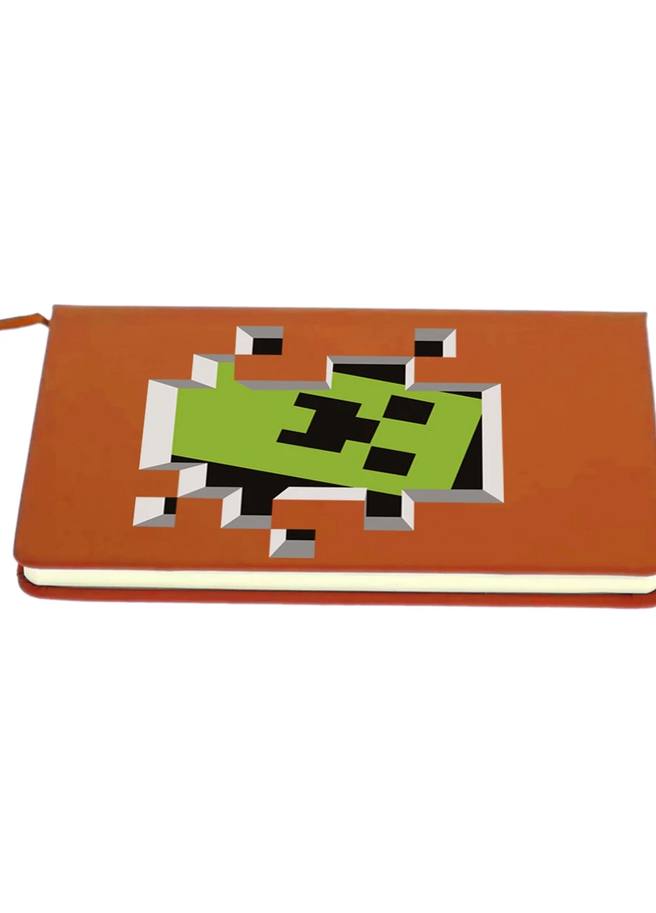 Блокнот А5 Minecraft Оранжевый (92228-1709-OG) MobiPrint (257328241)