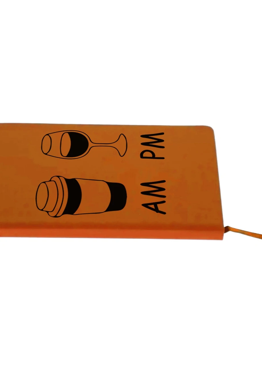 Блокнот А5 AM/PM Помаранчевий (92228-1640-OG) MobiPrint (257325701)