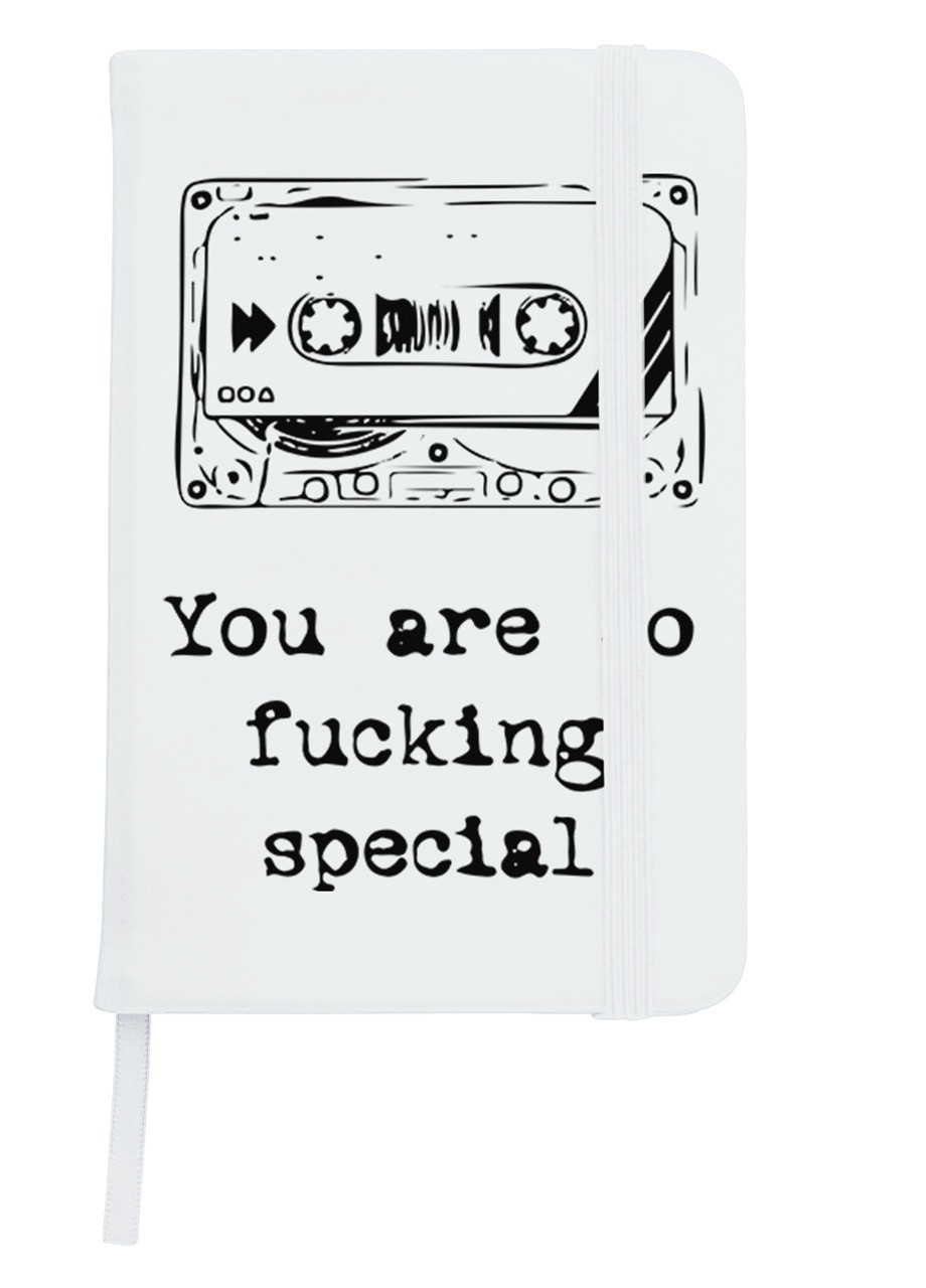 Блокнот А5 Радиохед (Radiohead) Белый (92228-2023-WT) MobiPrint (257328783)