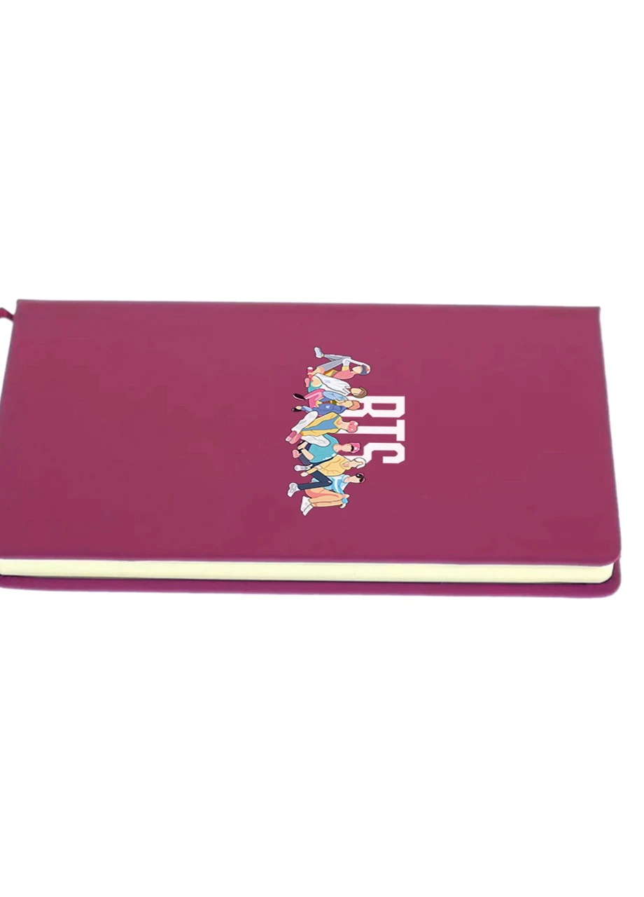 Блокнот А5 БТС (BTS) Малиновый (92228-1061-FU) MobiPrint (257326852)