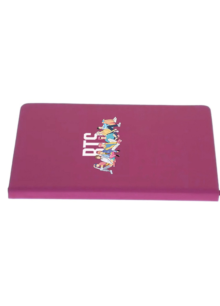 Блокнот А5 БТС (BTS) Малиновый (92228-1061-FU) MobiPrint (257326852)