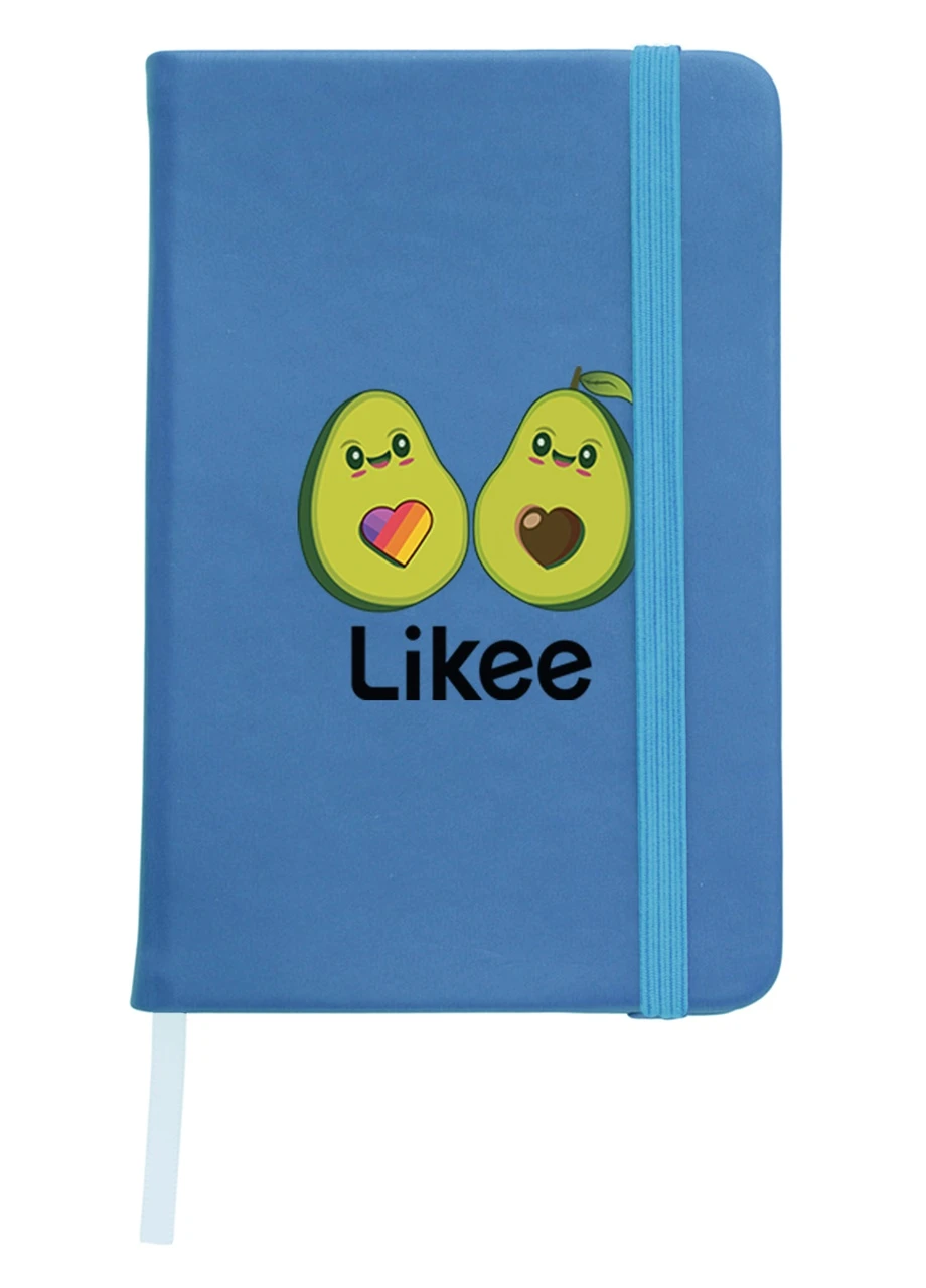 Блокнот А5 Лайк Авокадо (Likee Avocado) Світло-блакитний (92228-1031-SK) MobiPrint (257329110)