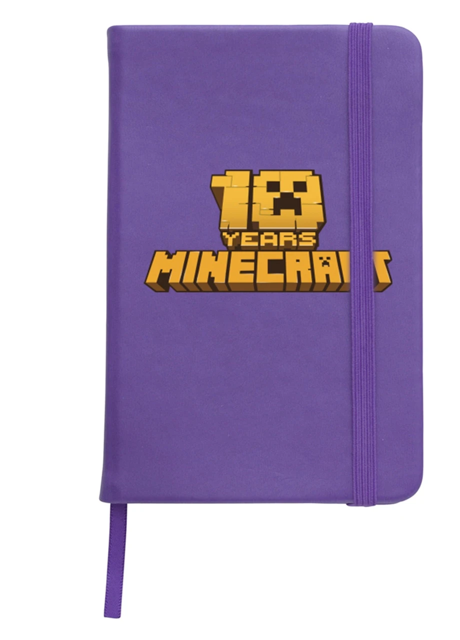 Блокнот А5 Майнкрафт (Minecraft) Фіолетовий (92228-1171-PU) MobiPrint (257326558)