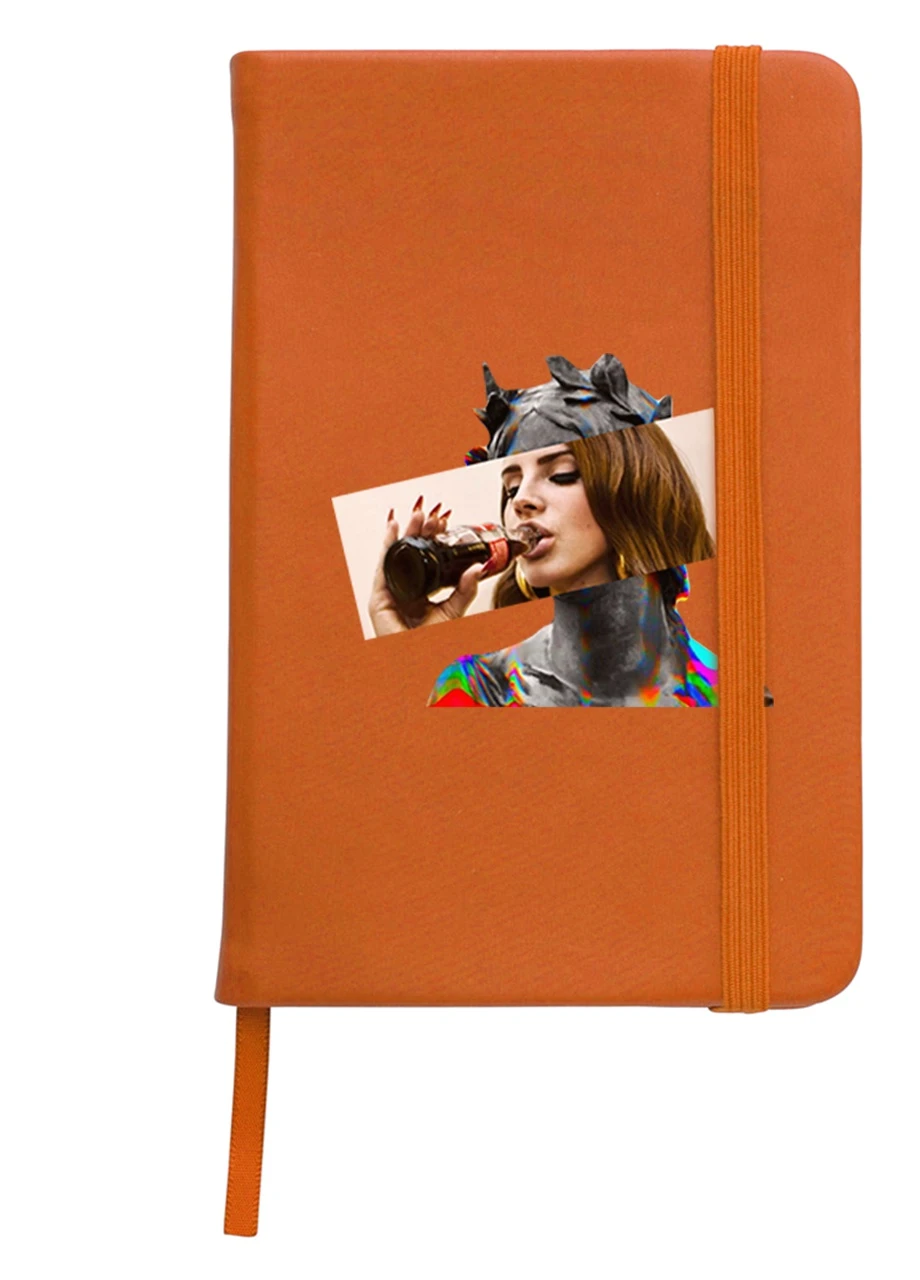 Блокнот А5 Лана Дель Рей Ренессанс (Lana Del Rey Renaissance) Оранжевый (92228-1204-OG) MobiPrint (257323189)