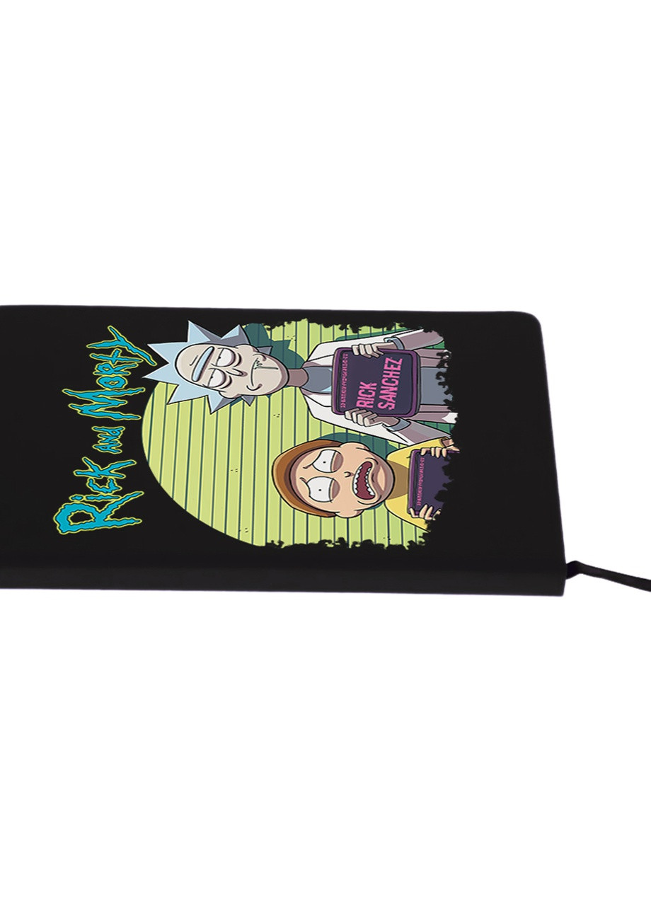 Блокнот А5 Рік і Морті Чорний (92228-1238-BK) MobiPrint (257323344)