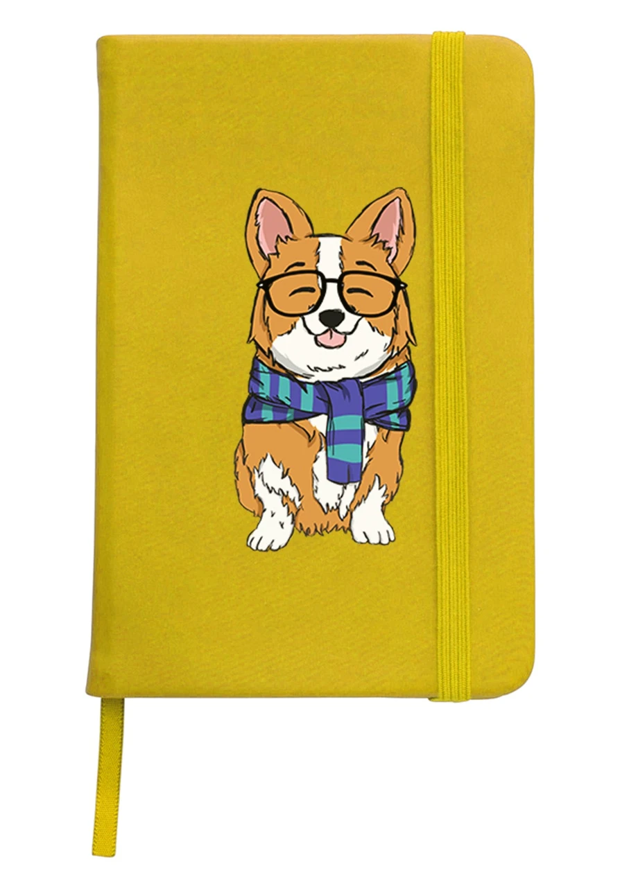 Блокнот А5 Корги (Corgi) Жовтий (92228-1227-SY) MobiPrint (257326298)