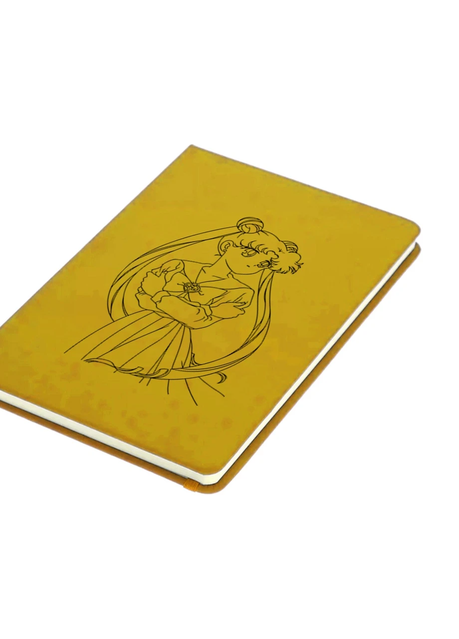 Блокнот А5 Сейлор Мун (Sailor Moon) Жовтий (92228-1768-SY) MobiPrint (257328173)