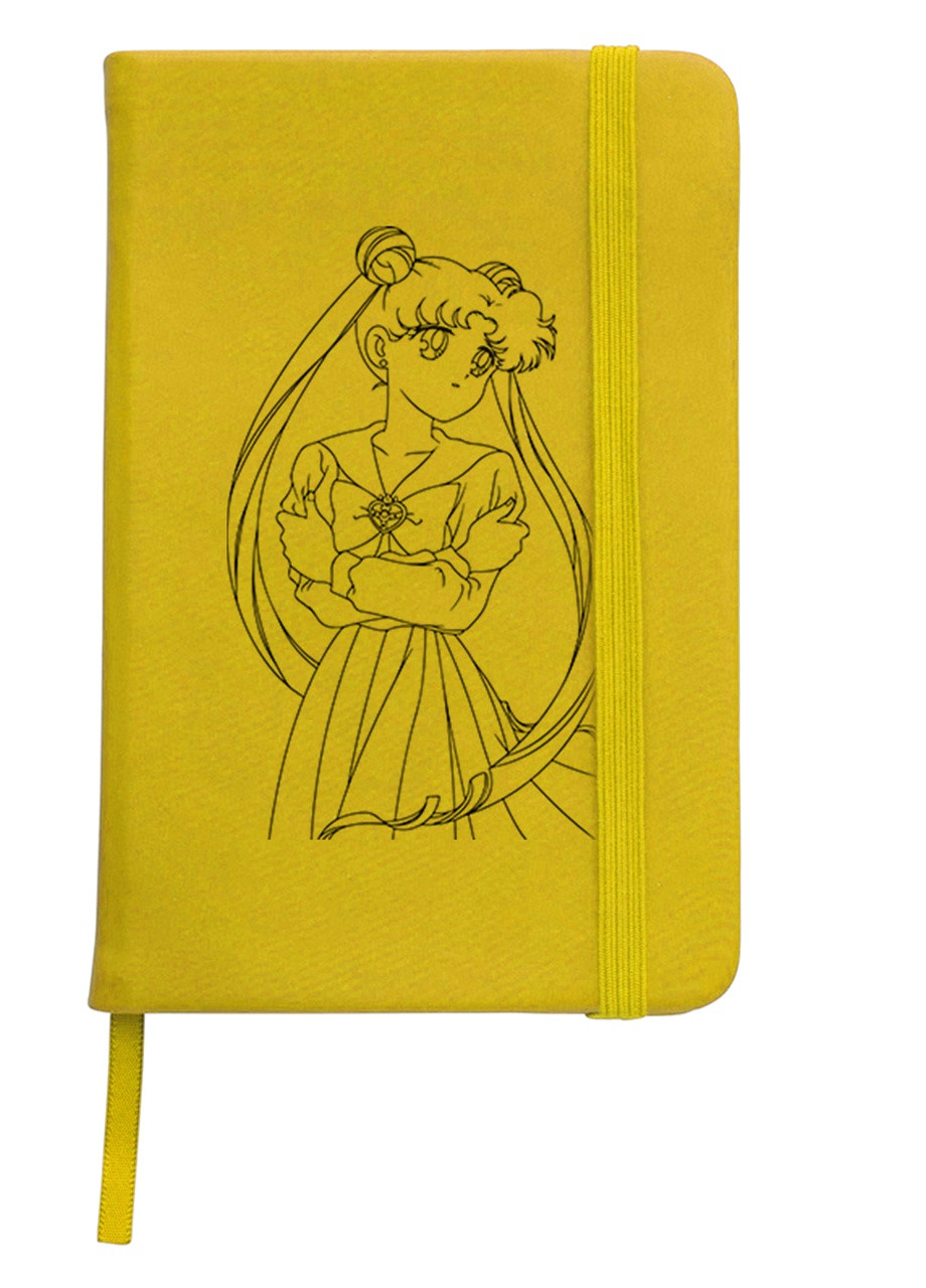 Блокнот А5 Сейлор Мун (Sailor Moon) Жовтий (92228-1768-SY) MobiPrint (257328173)