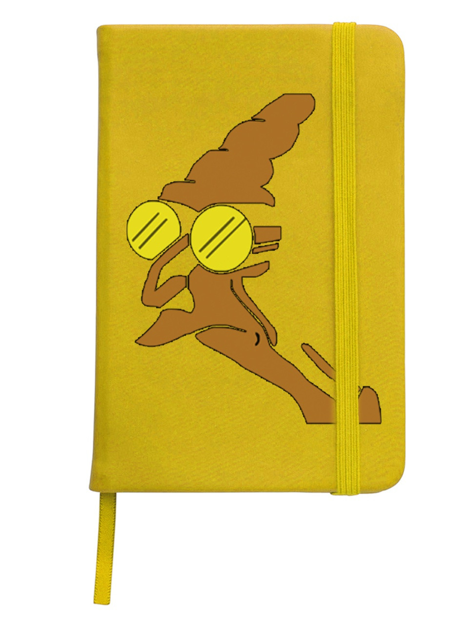 Блокнот А5 Професор Фарнсворт Футурама (Professor Farnsworth Futurama) Жовтий (92228-1996-SY) MobiPrint (257329093)