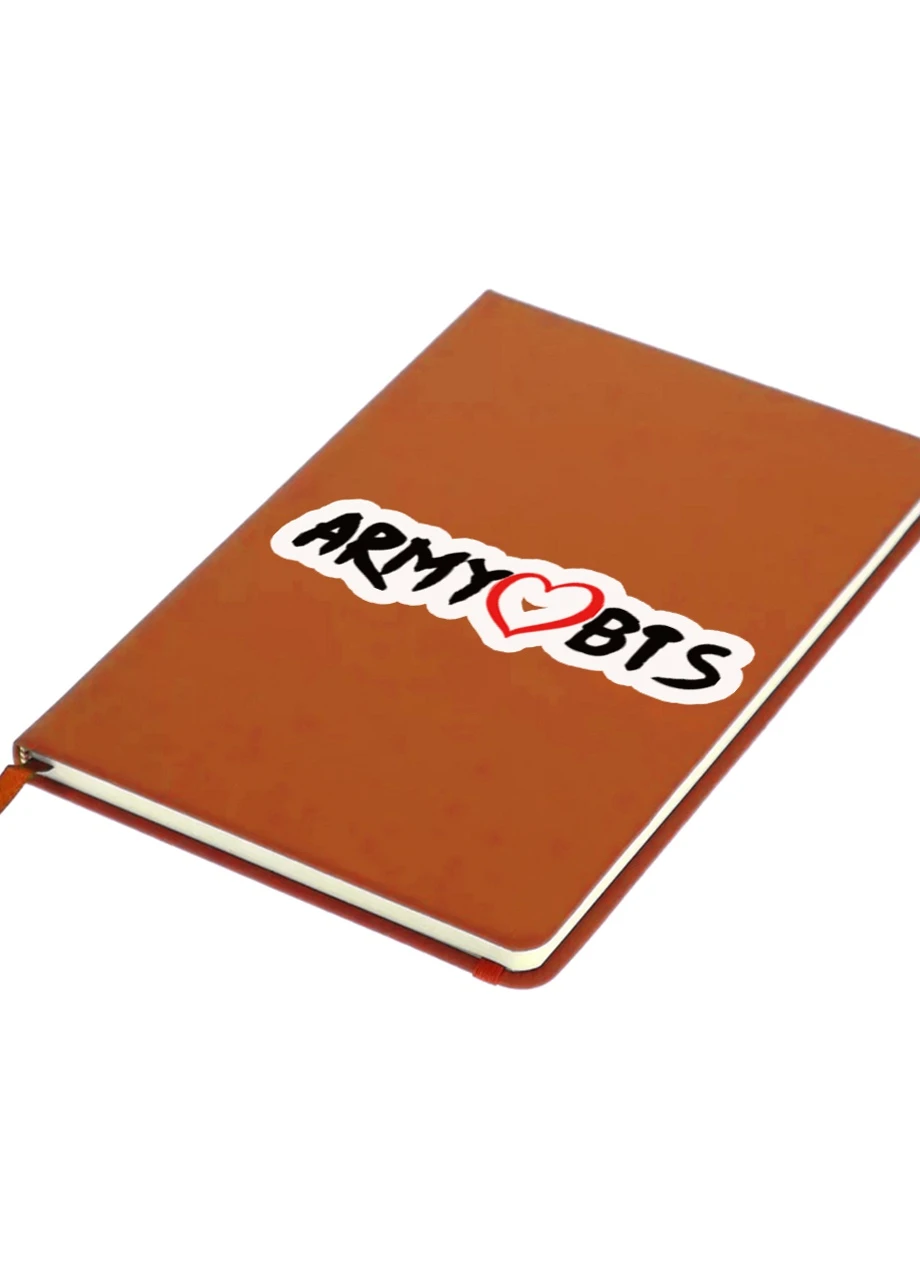 Блокнот А5 БТС (BTS) Оранжевый (92228-1100-OG) MobiPrint (257323371)
