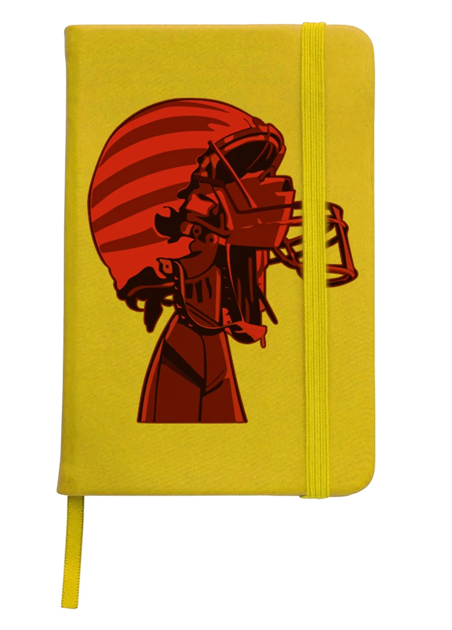 Блокнот А5 Музыка Gorillaz Желтый (92228-2016-SY) MobiPrint (257323804)