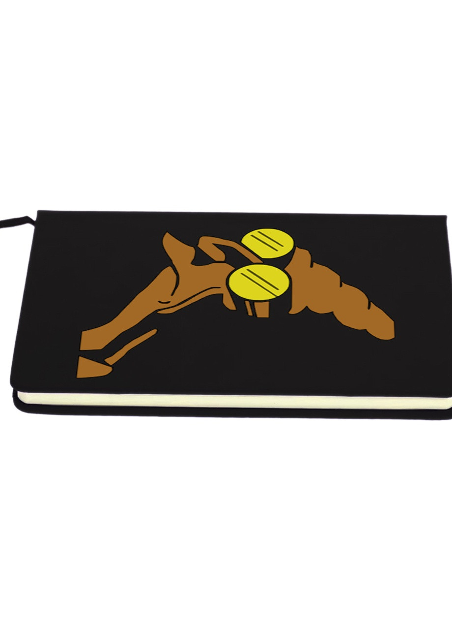 Блокнот А5 Професор Фарнсворт Футурама (Professor Farnsworth Futurama) Чорний (92228-1996-BK) MobiPrint (257323984)