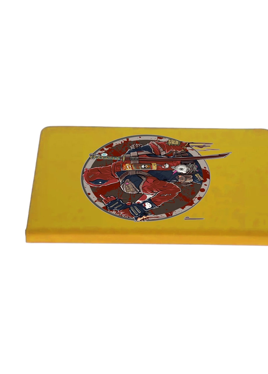 Блокнот А5 Дедпул Желтый (92228-1993-SY) MobiPrint (257327163)