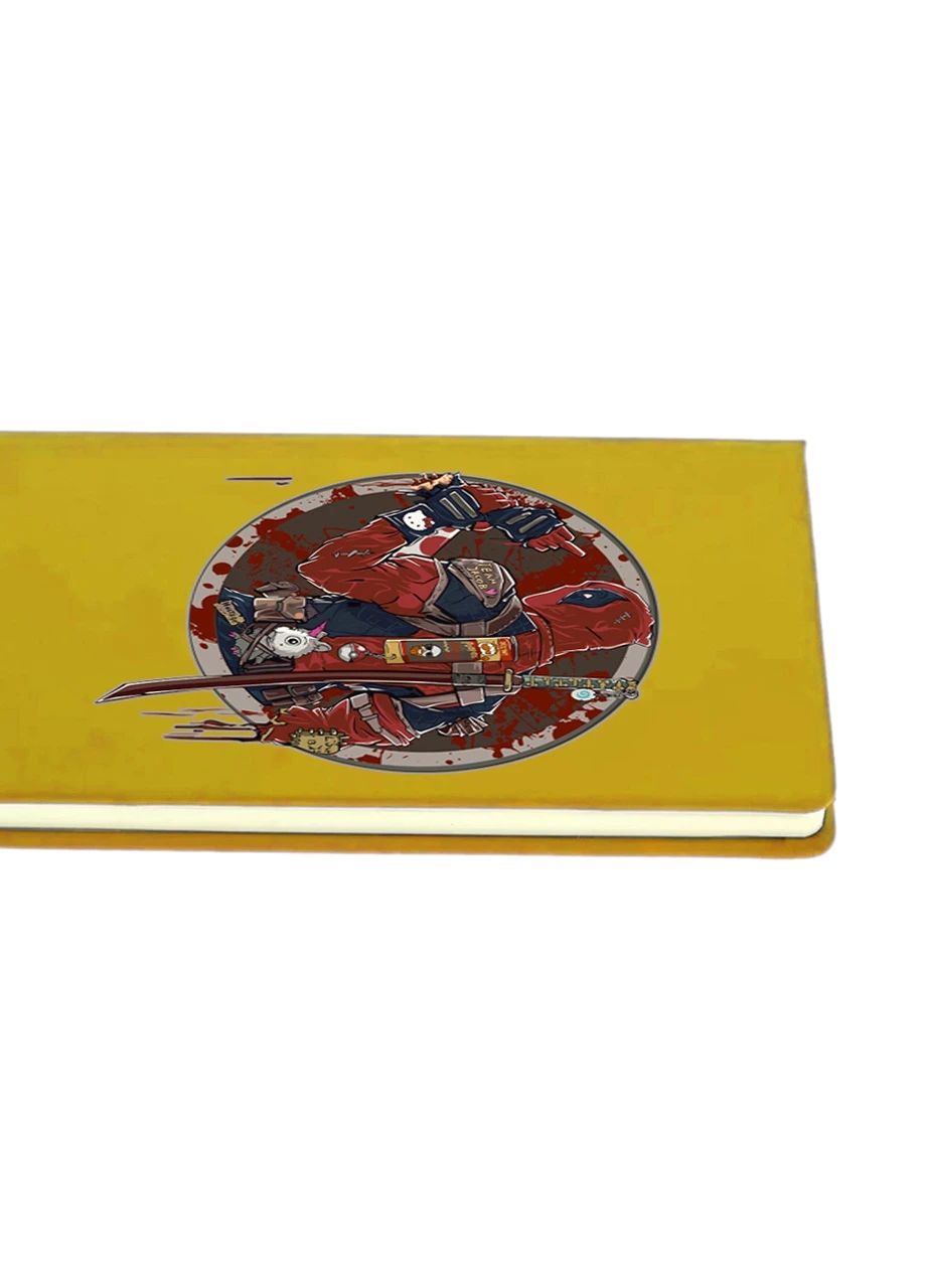 Блокнот А5 Дедпул Желтый (92228-1993-SY) MobiPrint (257327163)