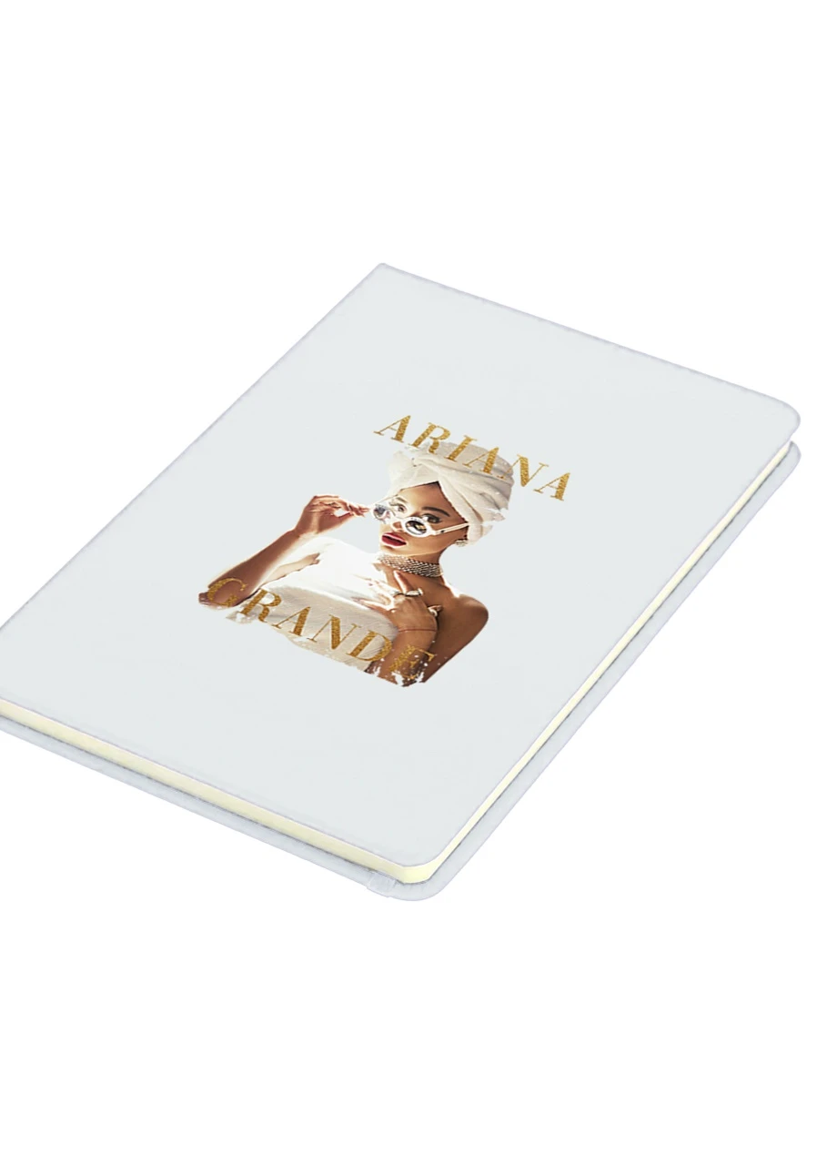 Блокнот А5 Аріана Гранде (Ariana Grande) Білий (92228-1623-WT) MobiPrint (257324803)