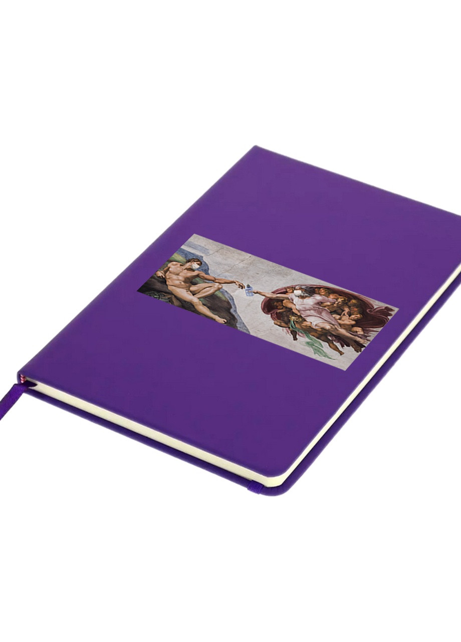 Блокнот А5 Божественное прикосновение Фиолетовый (92228-1414-PU) MobiPrint (257328225)