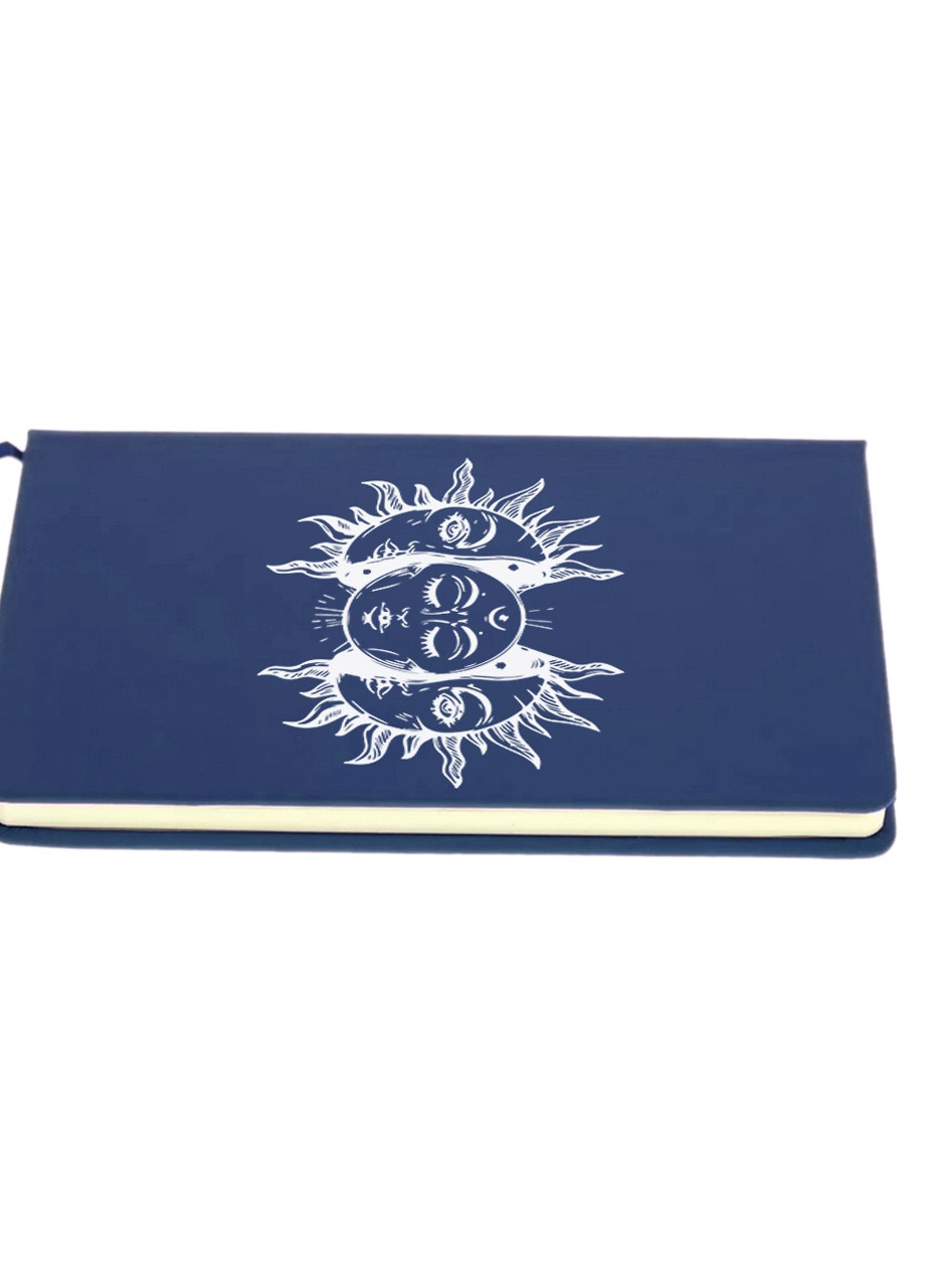 Блокнот А5 Солнце (Sun) Темно-синий (92228-1967-NB) MobiPrint (257321410)