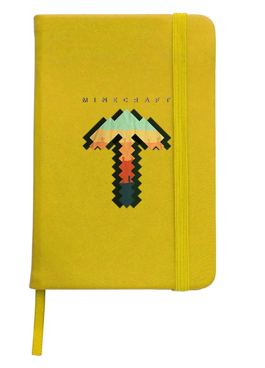 Блокнот А5 Майнкрафт (Minecraft) Желтый (92228-1169-SY) MobiPrint (257322053)