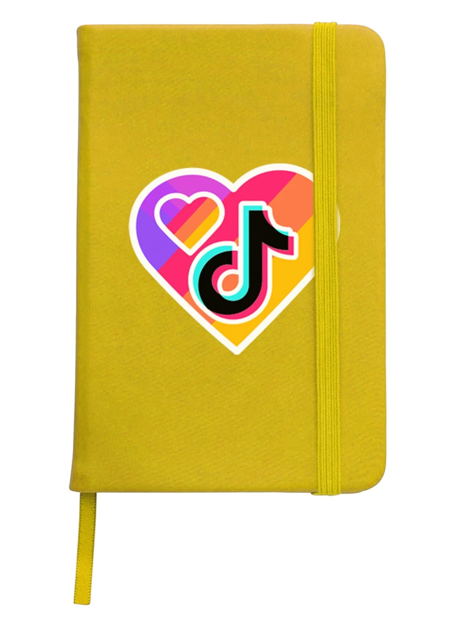 Блокнот А5 Лайк та ТікТок Жовтий (92228-1559-SY) MobiPrint (257326533)