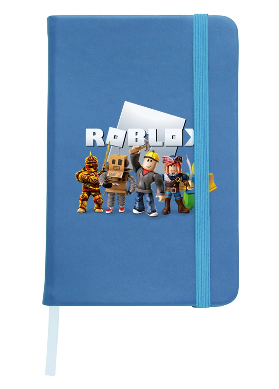 Блокнот А5 Roblox Светло-голубой (92228-1219-SK) MobiPrint (257322696)