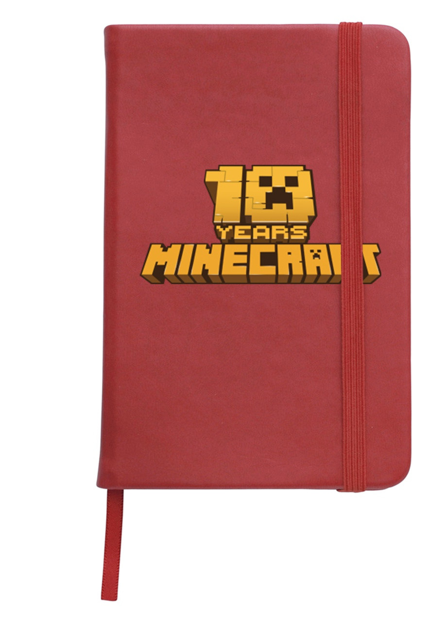 Блокнот А5 Майнкрафт (Minecraft) Красный (92228-1171-RD) MobiPrint (257327830)