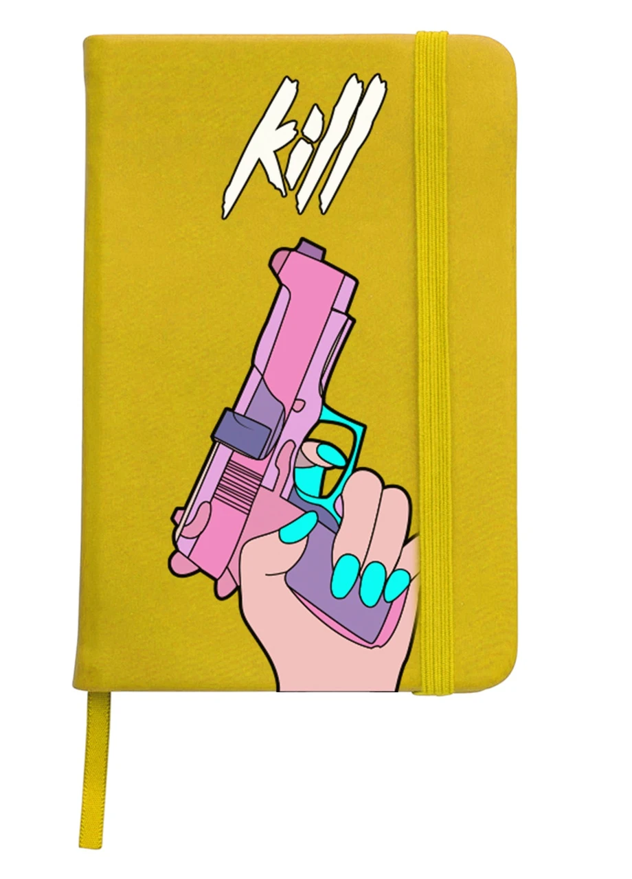 Блокнот А5 Kill Жовтий (92228-1636-SY) MobiPrint (257324197)