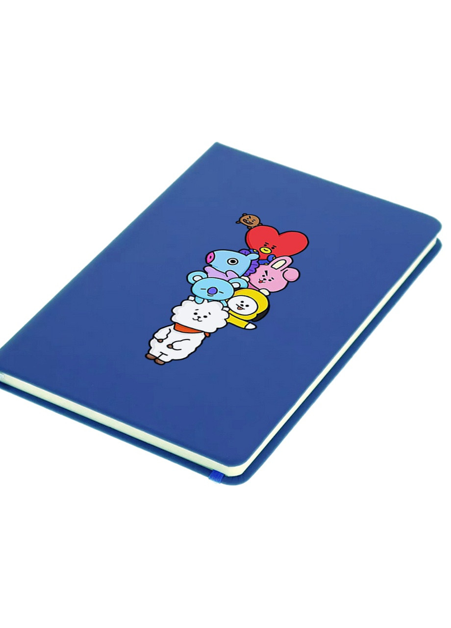 Блокнот А5 БТС (BTS) Світло-блакитний (92228-1064-SK) MobiPrint (257328169)