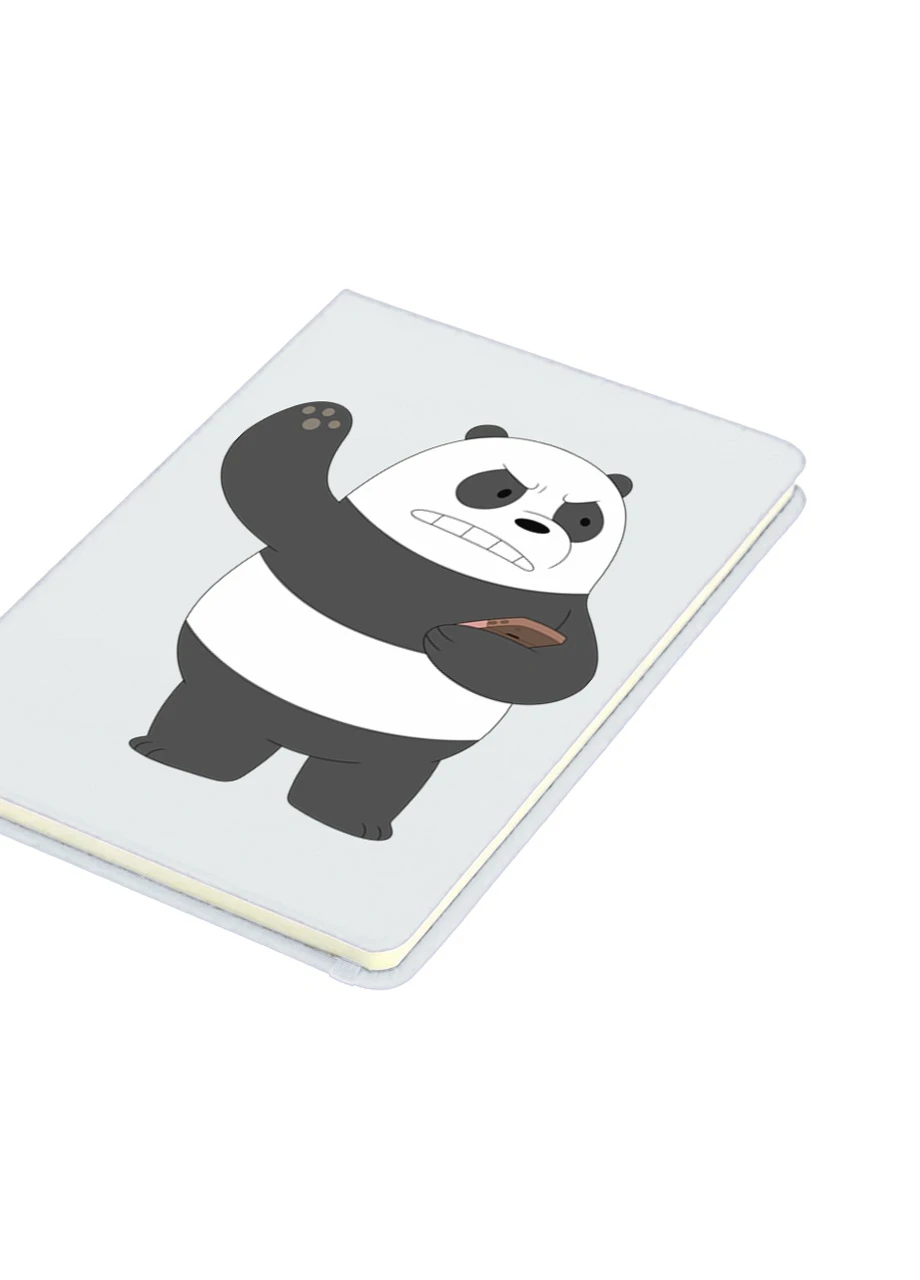 Блокнот А5 Панда (Panda) Білий (92228-1776-WT) MobiPrint (257323235)