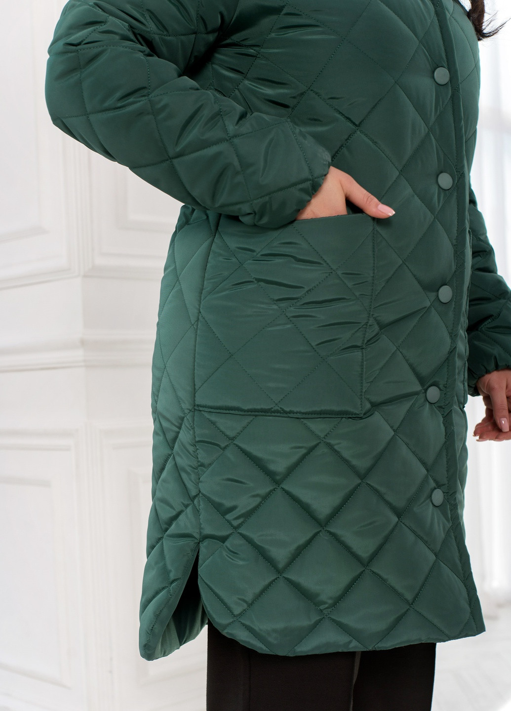 Зеленая демисезонная куртка Minova Куртка 2430