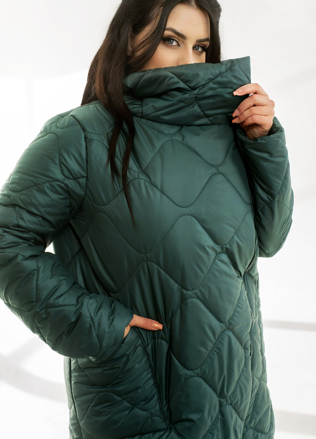 Зеленая демисезонная куртка Minova Куртка 2415
